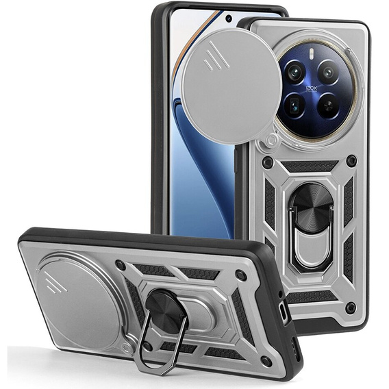 Telefontok a Realme 12 Pro 5G / 12 Pro+ 5G, CamShield Slide, ezüst