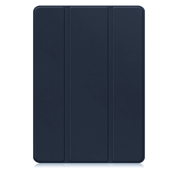 Tok Samsung Galaxy Tab S10 FE+ Plus, Smartcase tolltartóval, sötétkék