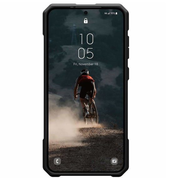 Urban Armor Gear tok Galaxy S25+ Plus, Monarch Pro MagSafe, fekete