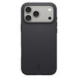 Spigen tok iPhone 17 Pro Max készülékhez, szilikon Fit MagSafe, fekete