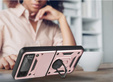 Telefontok a Samsung Galaxy Z Flip3 5G, CamShield Slide, rózsaszín rose gold