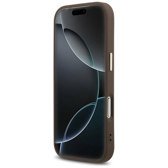 Guess 4G háromszög logós MagSafe tok iPhone 17 Pro-hoz