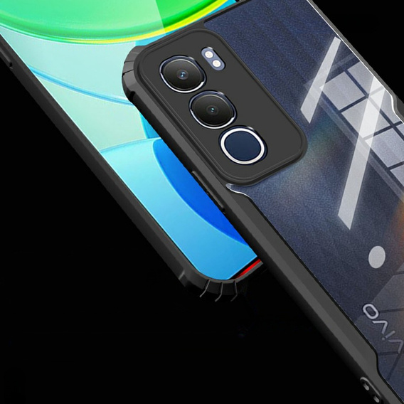 Telefontok a Vivo Y19s, AntiDrop Hybrid, fekete
