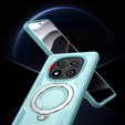 tok Xiaomi Redmi Note 14 Pro 5G /  Poco X7 5G, katonai MagSafe, kék + 9H Glass