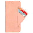 Pattintható tok a Google Pixel 9 Pro XL, Card Slot, rózsaszín