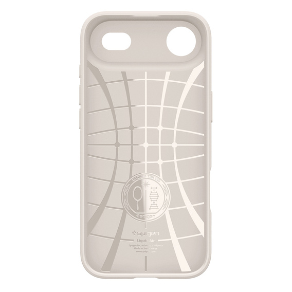 Spigen Liquid Air tok iPhone Air készülékhez, natúr titánium