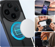 Tok Oppo Find X8 Pro-hoz, MagSafe, ERBORD Matt Case, fekete