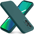 Telefontok a Samsung Galaxy A13 4G, Silicone Lite, sötétzöld