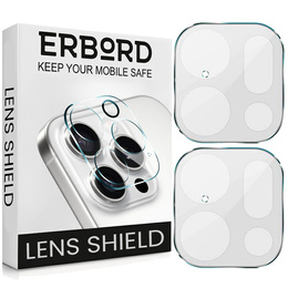 2x ERBORD edzett üveg képernyővédő az Oppo Find X9 készülékhez