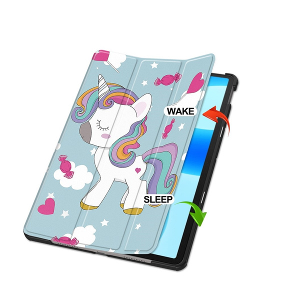 Tok Huawei MatePad 11.5, Smartcase, unicorn