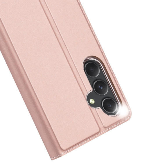 Dux Ducis Telefontok a Samsung Galaxy A35 5G, Skinpro, rózsaszín rose gold