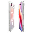 Spigen Ultra Hybrid MagSafe tok iPhone Air készülékhez, fagyos fehér