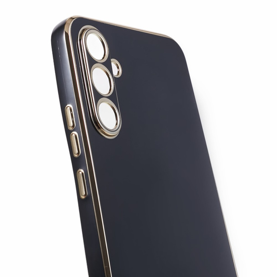 Tojás Samsung Galaxy A05s, Glamour CamShield, fekete