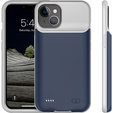 6500mAh akkumulátor tok iPhone 13, kék