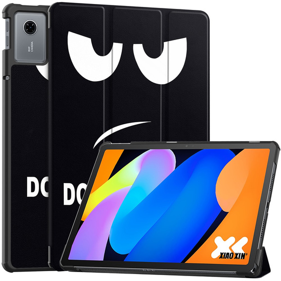 Tok Lenovo Idea Tab 11" 2025 TB336FU TB336ZU, Smartcase, állvány funkcióval, Don't Touch Me, ne érints meg engem