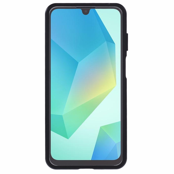 Tok Samsung Galaxy A16, Magnetic Dual Glass, fekete