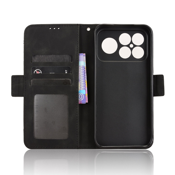 Kártyanyílásos flip tok Xiaomi Poco F8 Ultra készülékhez