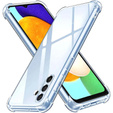 Tok Samsung Galaxy M34 5G, Anti-Shock, átlátszó + üveg 9H