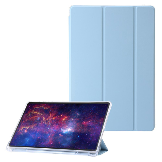 Tok Samsung Galaxy Tab S9 Ultra, Smartcase Hybrid, tolltartó résszel, kék