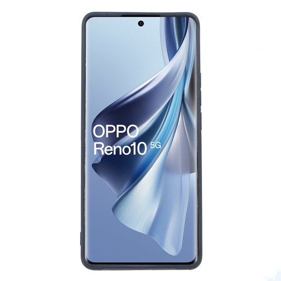 Bőr tok Oppo Reno 10 / 10 Pro, leather hybrid, zöld