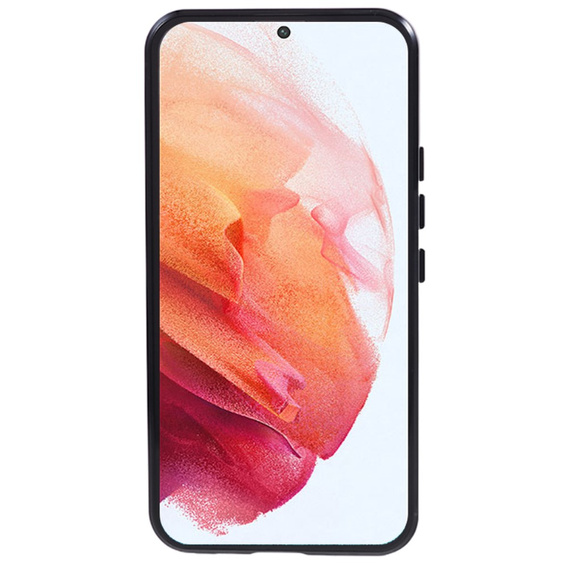 Tok Samsung Galaxy S21, Magnetic Dual Glass, fekete