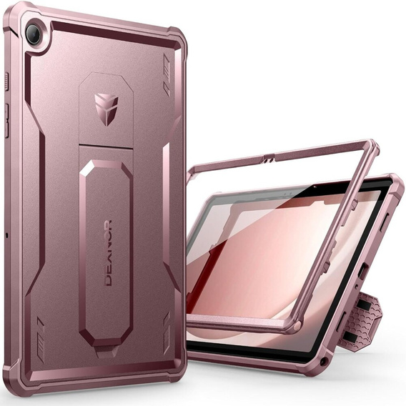 Páncélozott tok a Galaxy Tab A9+ Plus, Dexnor Full Body, rózsaszín