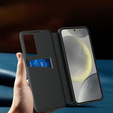 Flip tok Samsung Galaxy A56 5G, Smart View Wallet, fekete