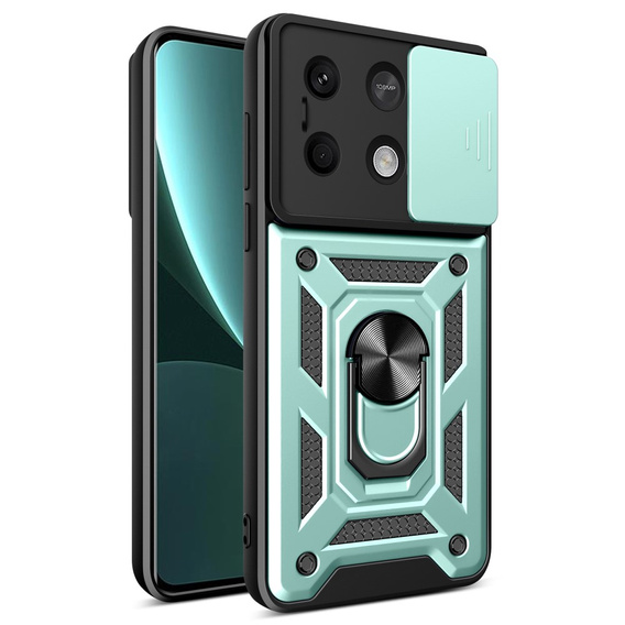 Telefontok a Xiaomi Redmi Note 13 5G, CamShield Slide, zöld