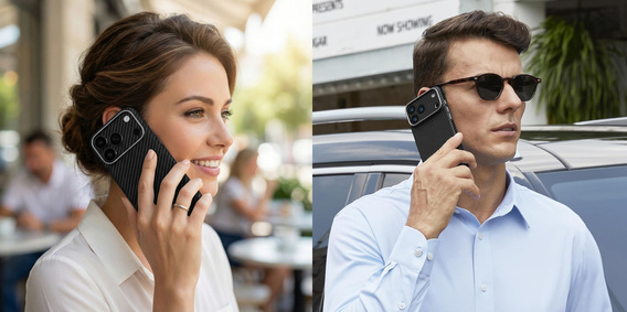 ERBORD teljes Kevlar MagSafe tok iPhone 17 Pro Max készülékhez