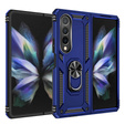 Páncélozott telefontok a Samsung Galaxy Z Fold 4 5G, Nox Case Ring, kék