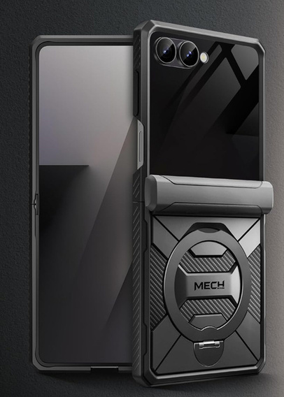 Tongate MECH tok MagSafe-val a Samsung Galaxy Z Flip7 FE / Z Flip6 készülékhez, zöld színű