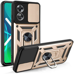 Telefontok a Oppo A17, CamShield Slide, arany