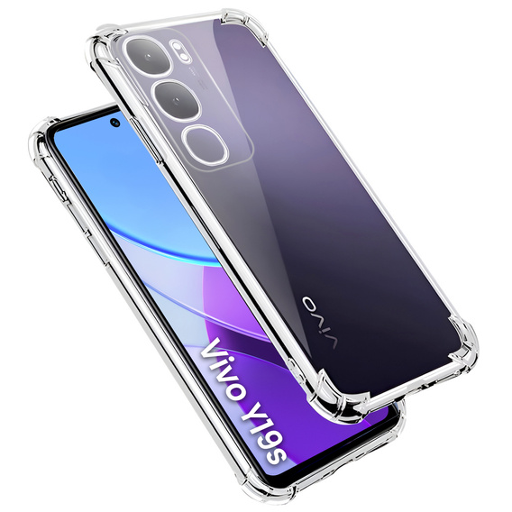 Telefontok a Vivo Y19s, Dropproof, átlátszó