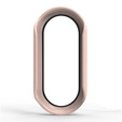 2in1 tok + edzett üveg a Xiaomi Smart Band 10 / 9 / 8-hoz, rózsaszín