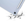 Tok Samsung Galaxy Tab S10 FE+ Plus készülékhez, szilikon, átlátszó