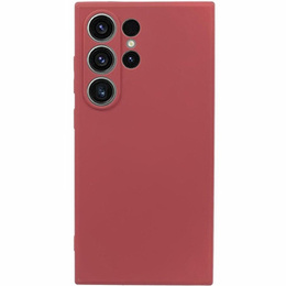 Telefontok a Samsung Galaxy S24 Ultra, Silicone Lite, piros