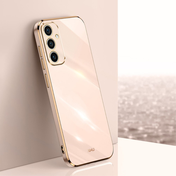 Tojás Samsung Galaxy A35 5G, Glamour CamShield, rózsaszín