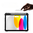 Tok + billentyűzet iPad 10.9 2022, NILLKIN Bumper Pen Slot, fekete