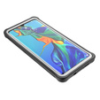 Tok Huawei P30 Pro készülékhez, Shockproof, fóliával, fekete