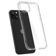 A Spigen tok iPhone 15, Ultra Hybrid, átlátszó + 9H edzett üveg