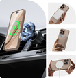 Tok iPhone 16 Pro Max-hoz, MagSafe, ERBORD Matt Case, rózsaszín + képernyőüveg