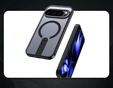 Fusion hibrid tok Google Pixel 10 Pro XL készülékhez, MagSafe, állvánnyal, fekete