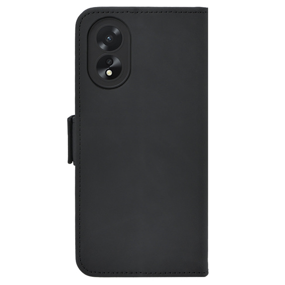 Pattintható tok a Oppo A58 4G, Card Slot, fekete