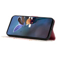 Pattintható tok a Xiaomi Redmi Note 13 Pro 4G / Xiaomi Redmi Note 14S / Xiaomi Poco M6 Pro 4G, Wallet, Marble rózsaszín