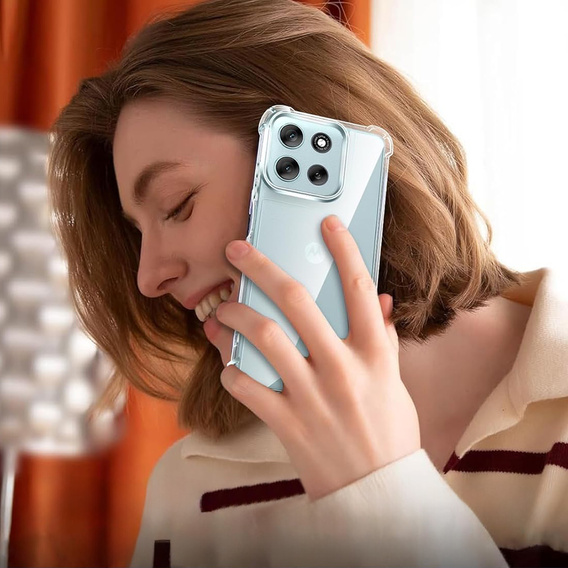 Telefontok a Motorola Moto G56 5G, Dropproof, átlátszó