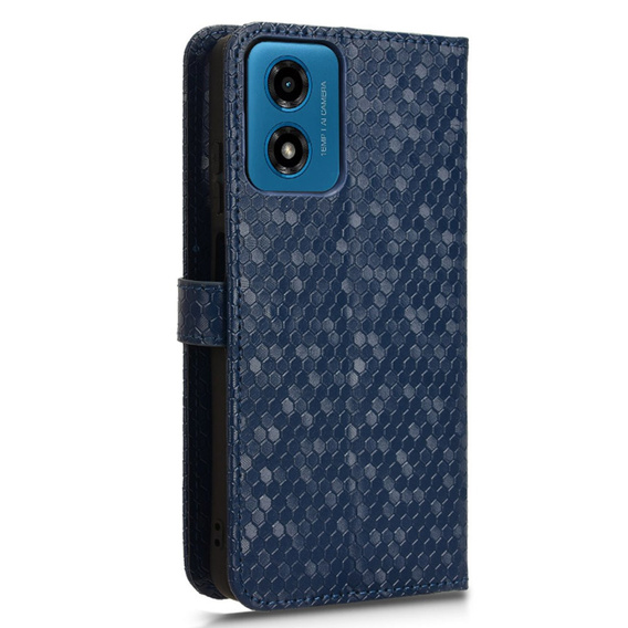 Flap tok Motorola Moto G24 / G24 Power / G04, Wallet Rhombus, kék