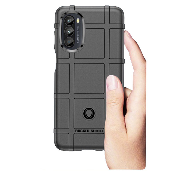 Telefontok a Motorola Moto G52 / G82 5G, Rugged Shield, fekete