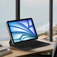 Billentyűzet tok iPad Air 11" 2024, Magnetic Keyboard Touchpad, fekete