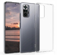 Vékony tok a Xiaomi Redmi Note 10 Pro, Slim, átlátszó