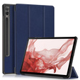Tok Samsung Galaxy Tab S9 Plus, Smartcase tolltartóval, kék